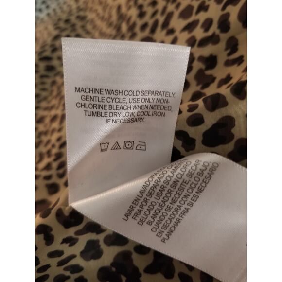 Women's Liz Claiborne Hooded Winter Coat Large Black Full Zip - Picture 11 of 11